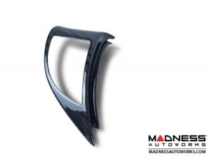 FIAT 500 Steering Wheel Trim - 3 piece kit - Carbon Fiber 